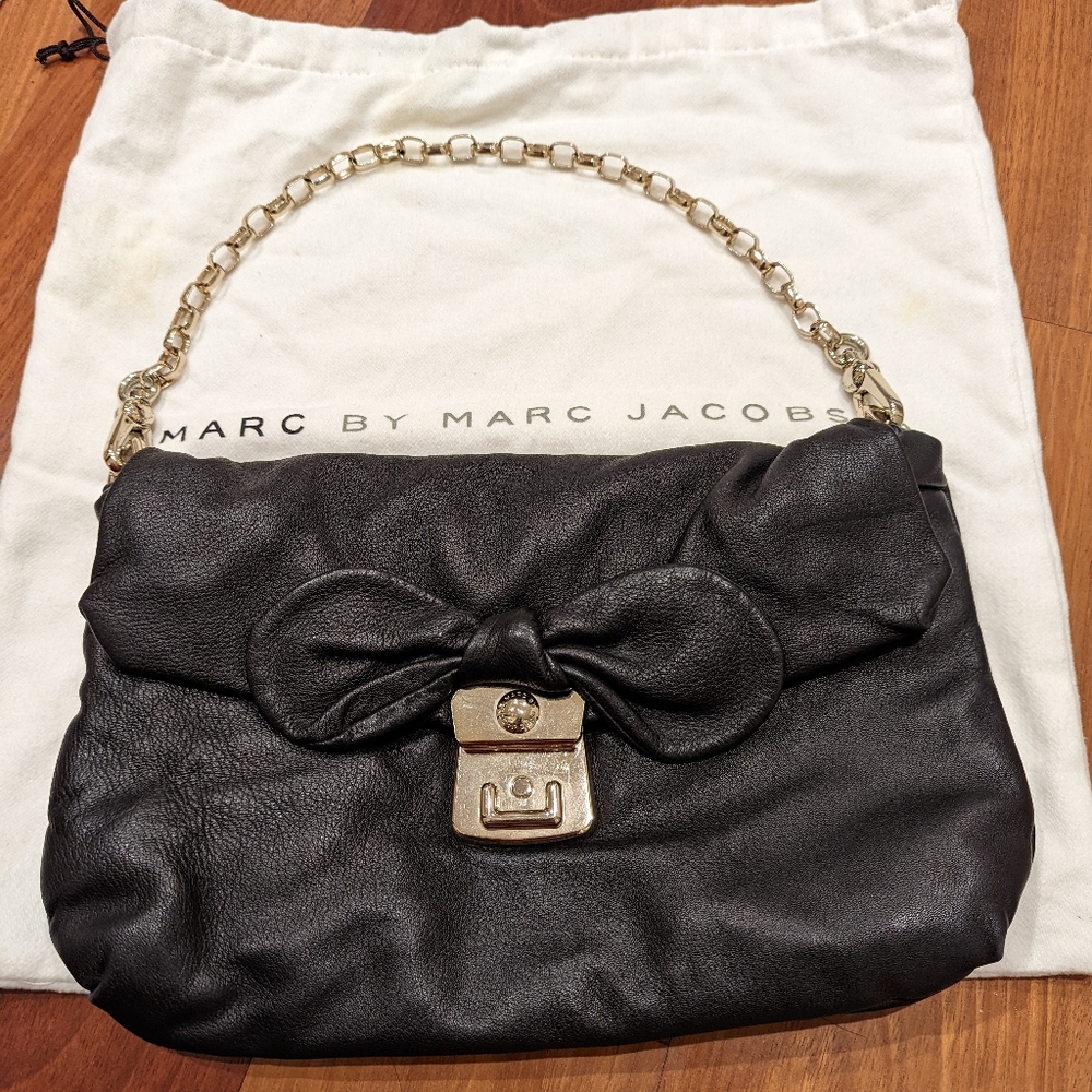 Marc by Marc Jacobs Linda Bow Clutch/Shoulder Purse